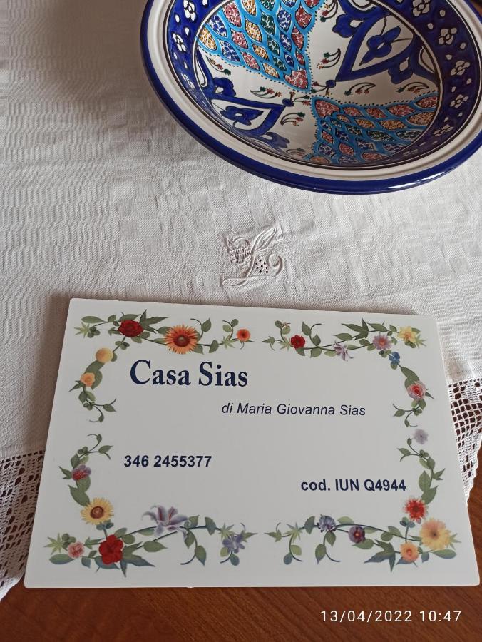 Casa Sias Appartement Santu Lussurgiu Buitenkant foto